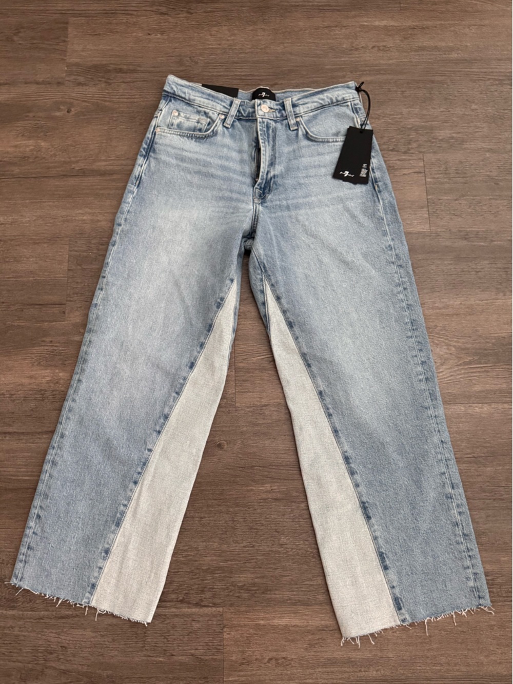 7 For All Mankind Stovepipe Straight Ankle